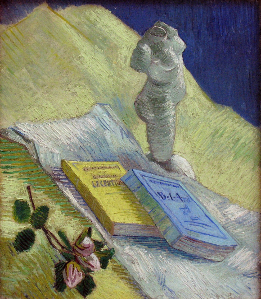 Martwa natura z gipsową statuetką autorstwa Vincent van Gogh
