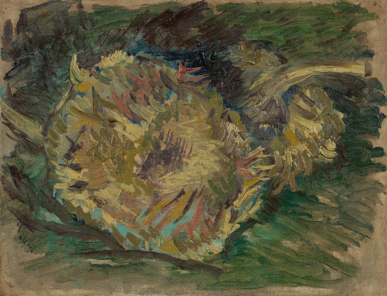 Słoneczniki przeszły na nasiona autorstwa Vincent van Gogh