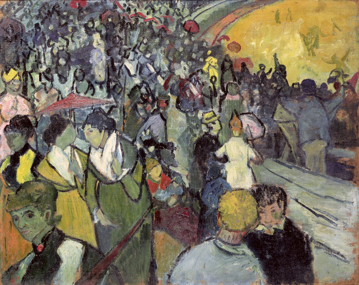 Arena w Arles, 1888 autorstwa Vincent van Gogh