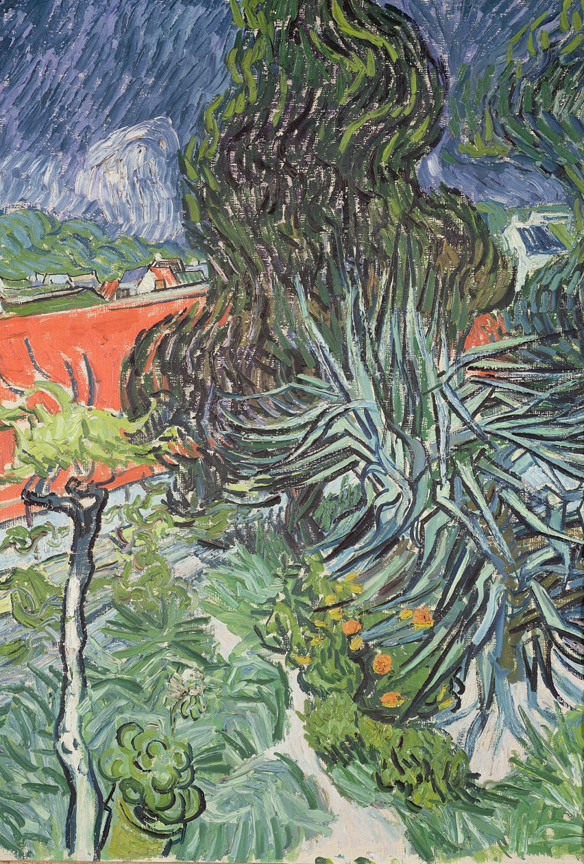 Ogród Doktora Gacheta w Auvers-sur-Oise, 1890 autorstwa Vincent van Gogh