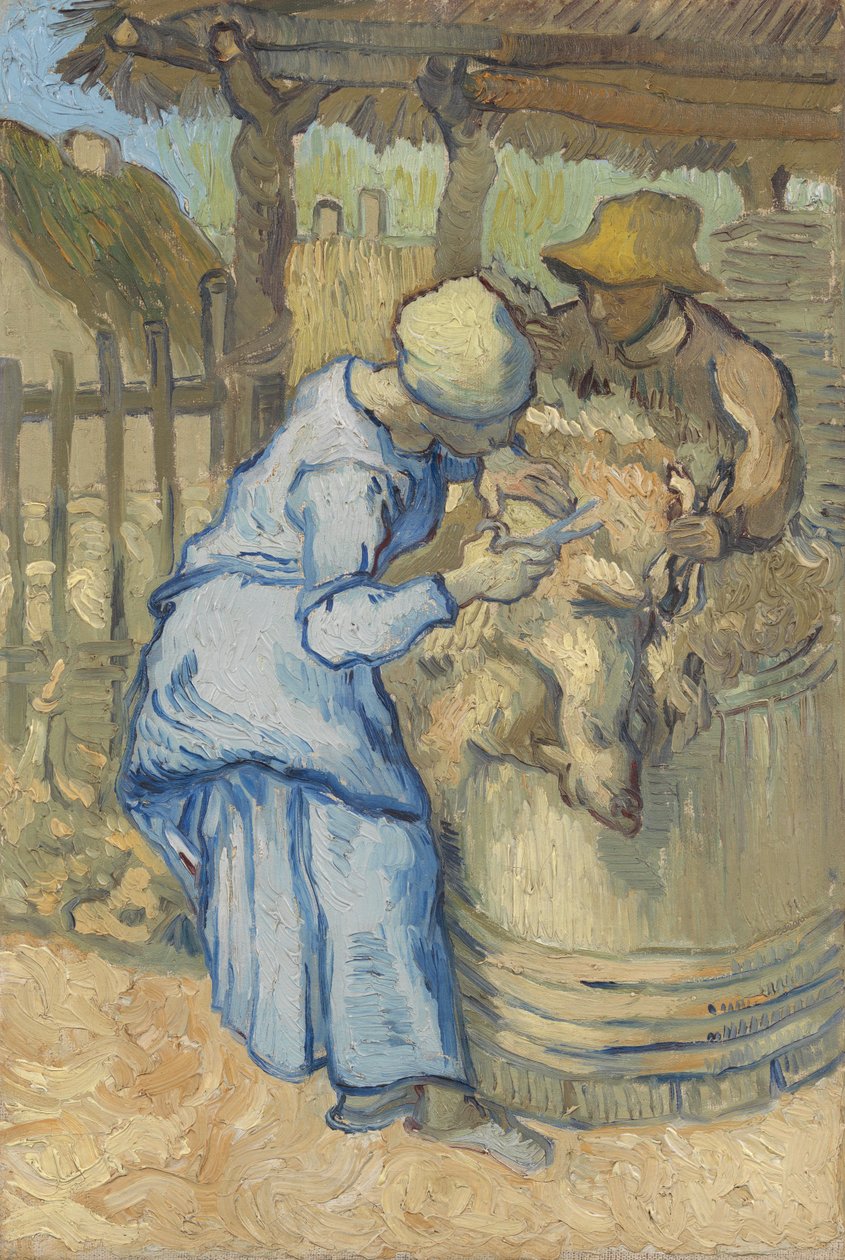 Pasterz (po prosie) autorstwa Vincent van Gogh