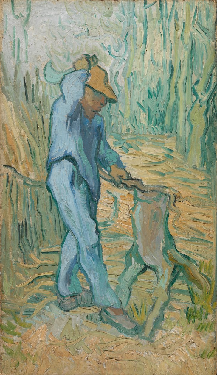 Drwal (po prosie) autorstwa Vincent van Gogh