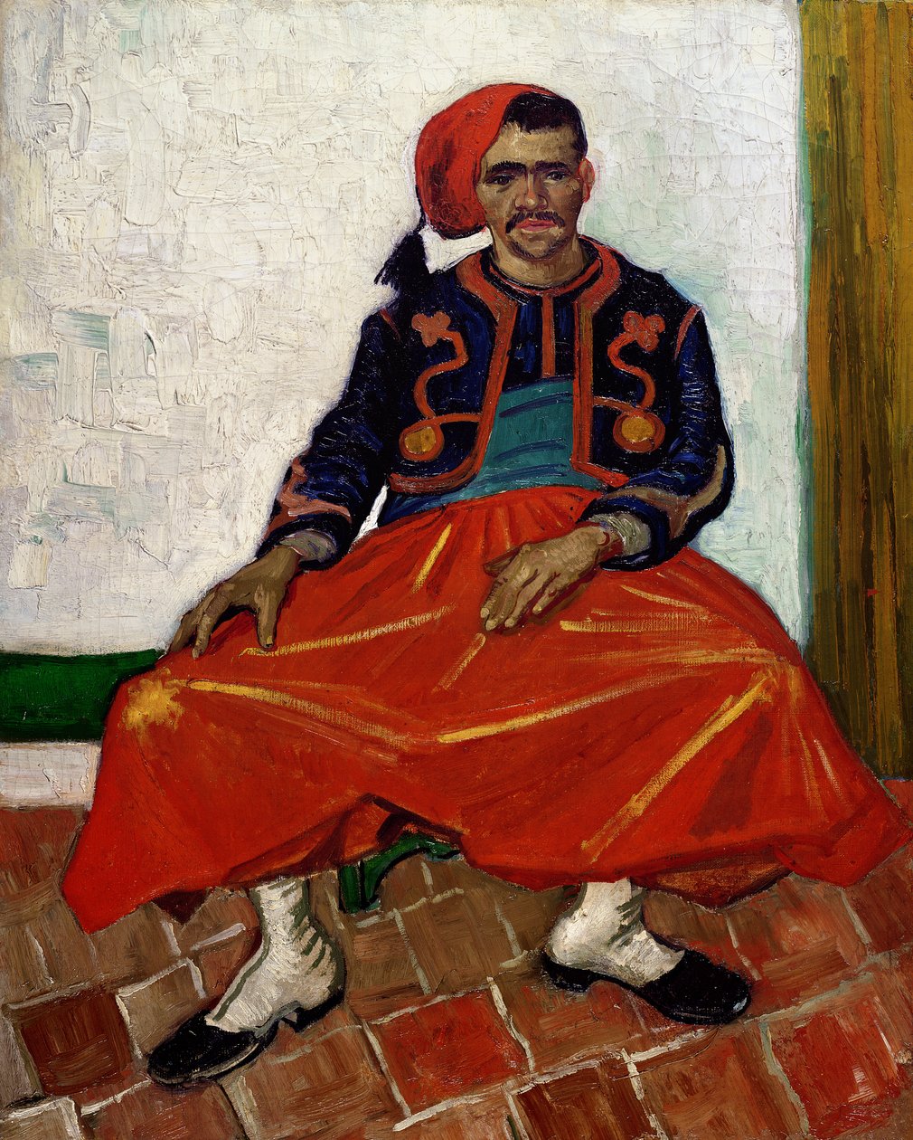 Żuaw, 1888 r. autorstwa Vincent van Gogh