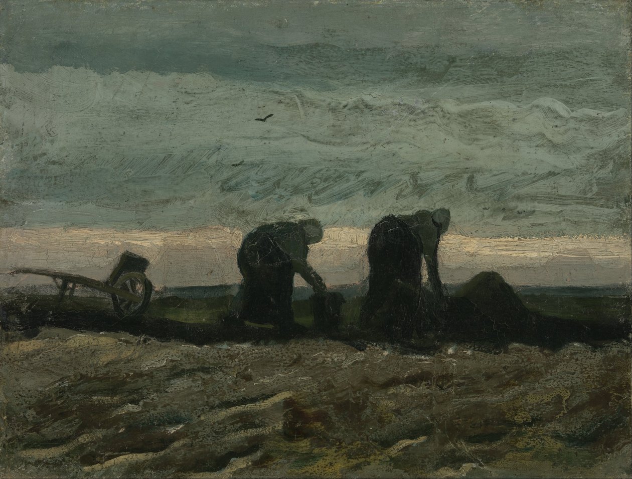 Dwie kobiety na wrzosowisku autorstwa Vincent van Gogh