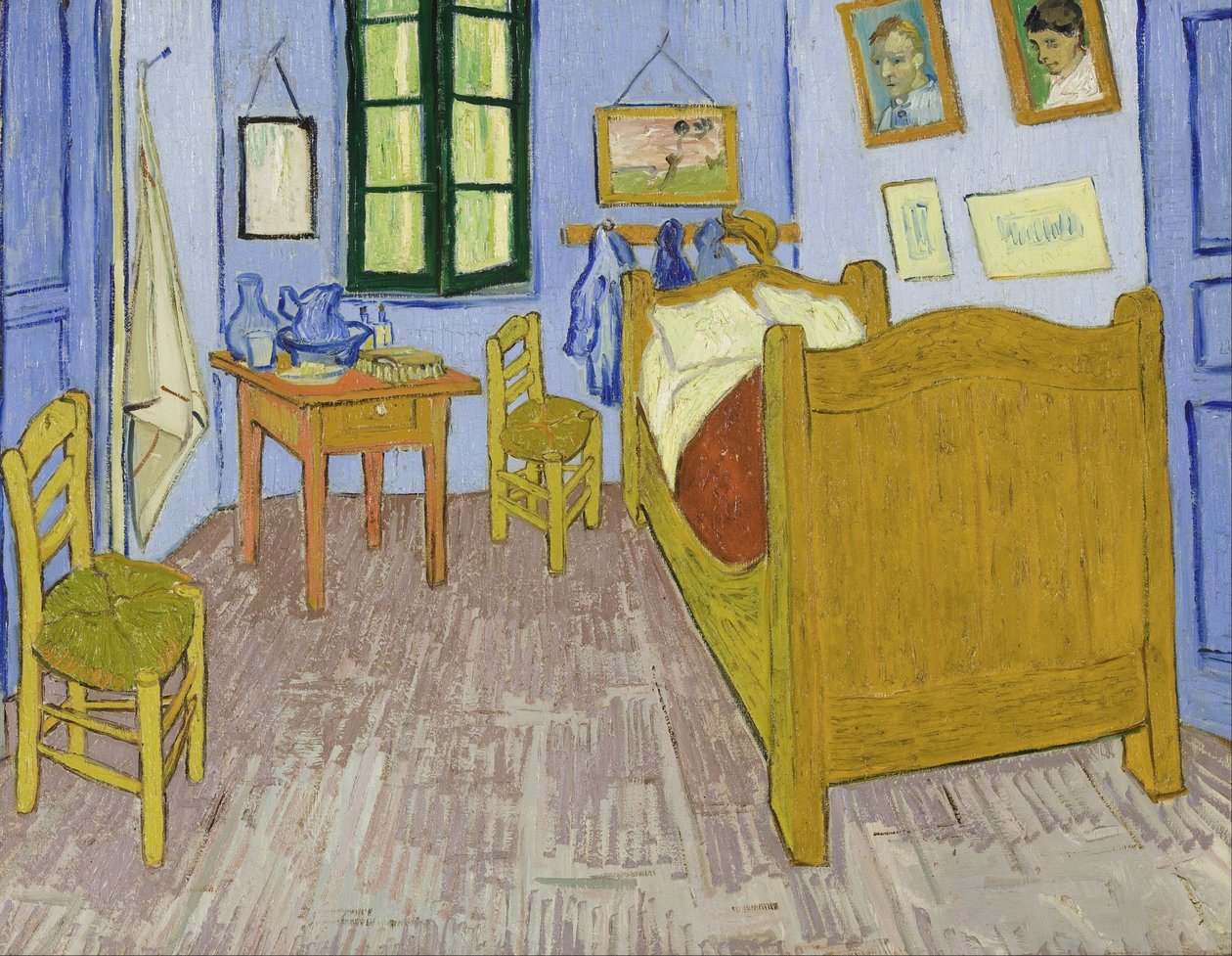 Sypialnia Van Gogha w Arles autorstwa Vincent van Gogh
