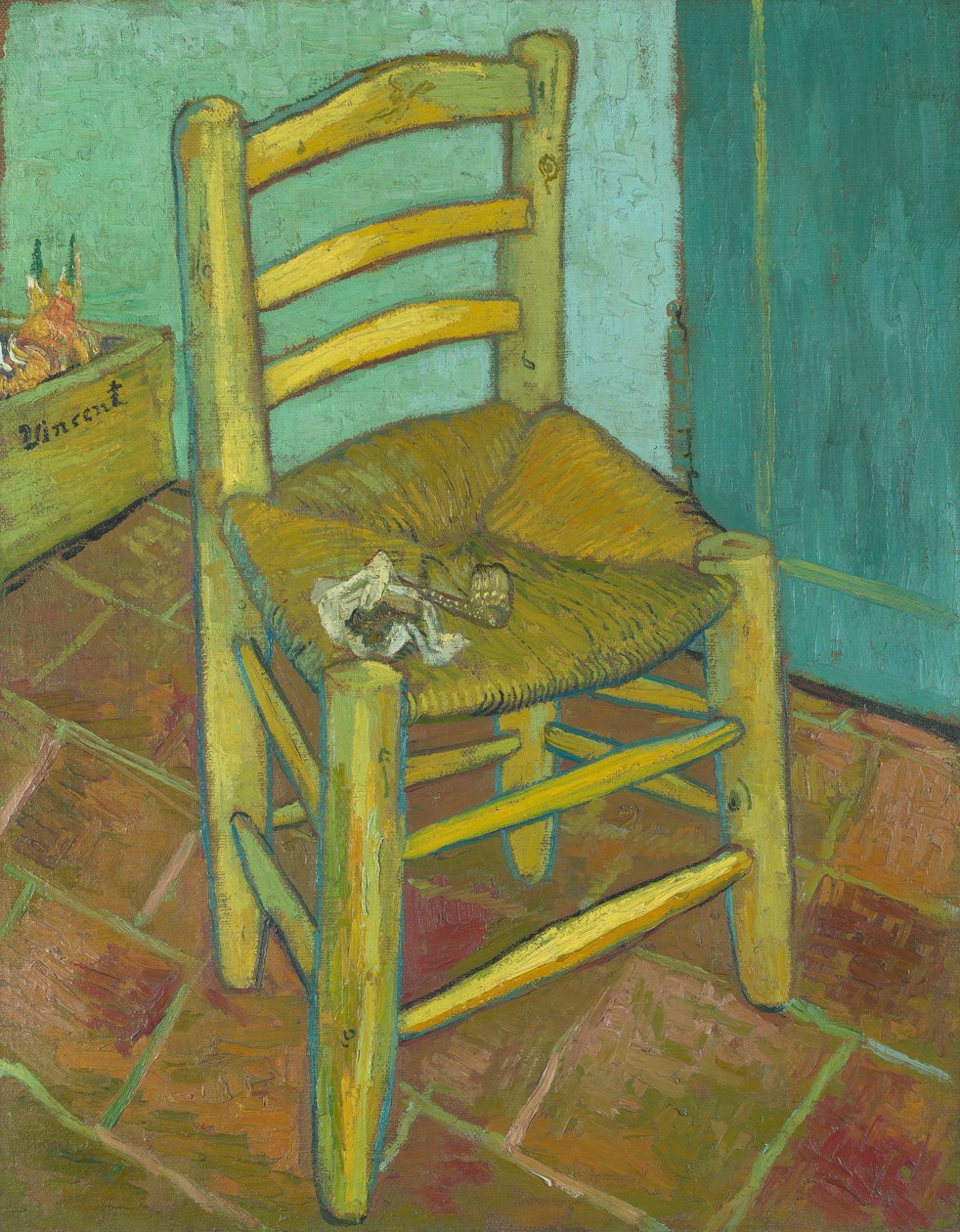 Krzesło Vincenta, 1888 r. autorstwa Vincent van Gogh