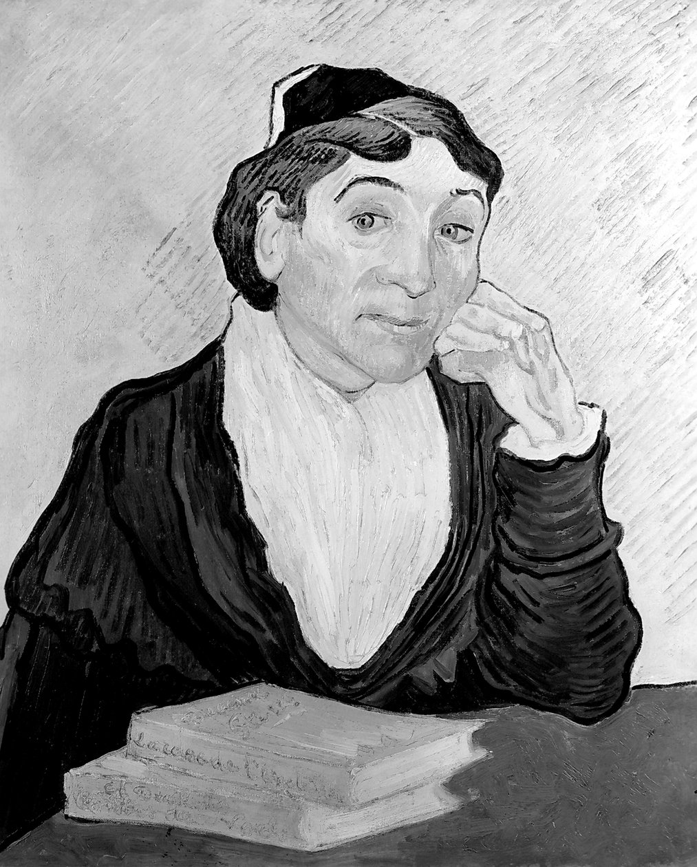 Kobieta z Arles, 1890 (patrz także 18948) autorstwa Vincent van Gogh