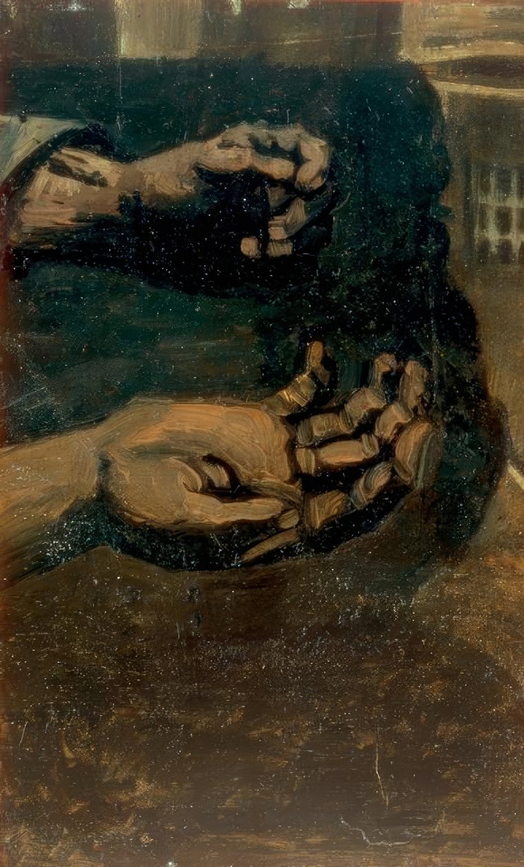 Dwie ręce autorstwa Vincent van Gogh