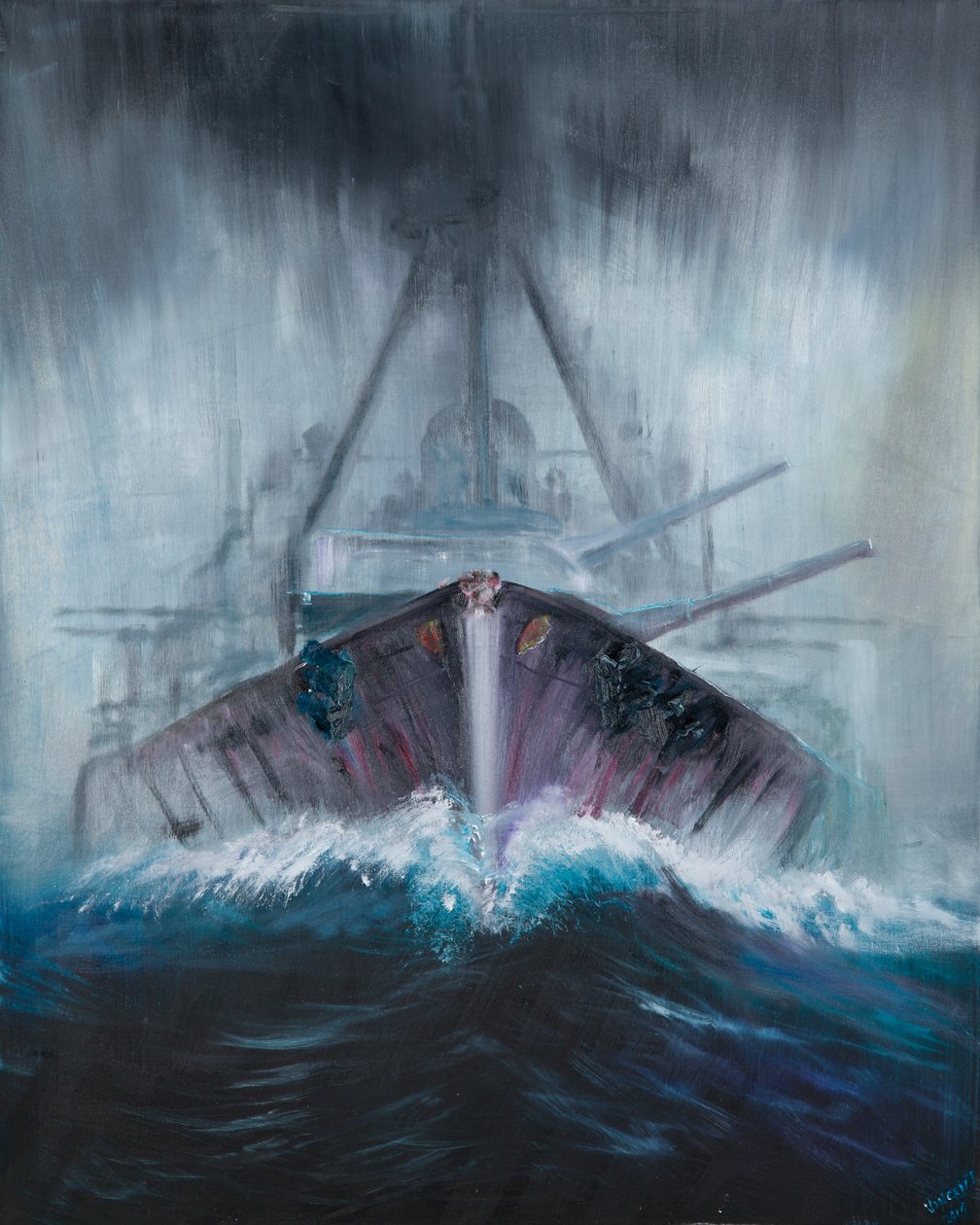 Krążownik liniowy Derfflinger 1918, 2016, autorstwa Vincent Alexander Booth