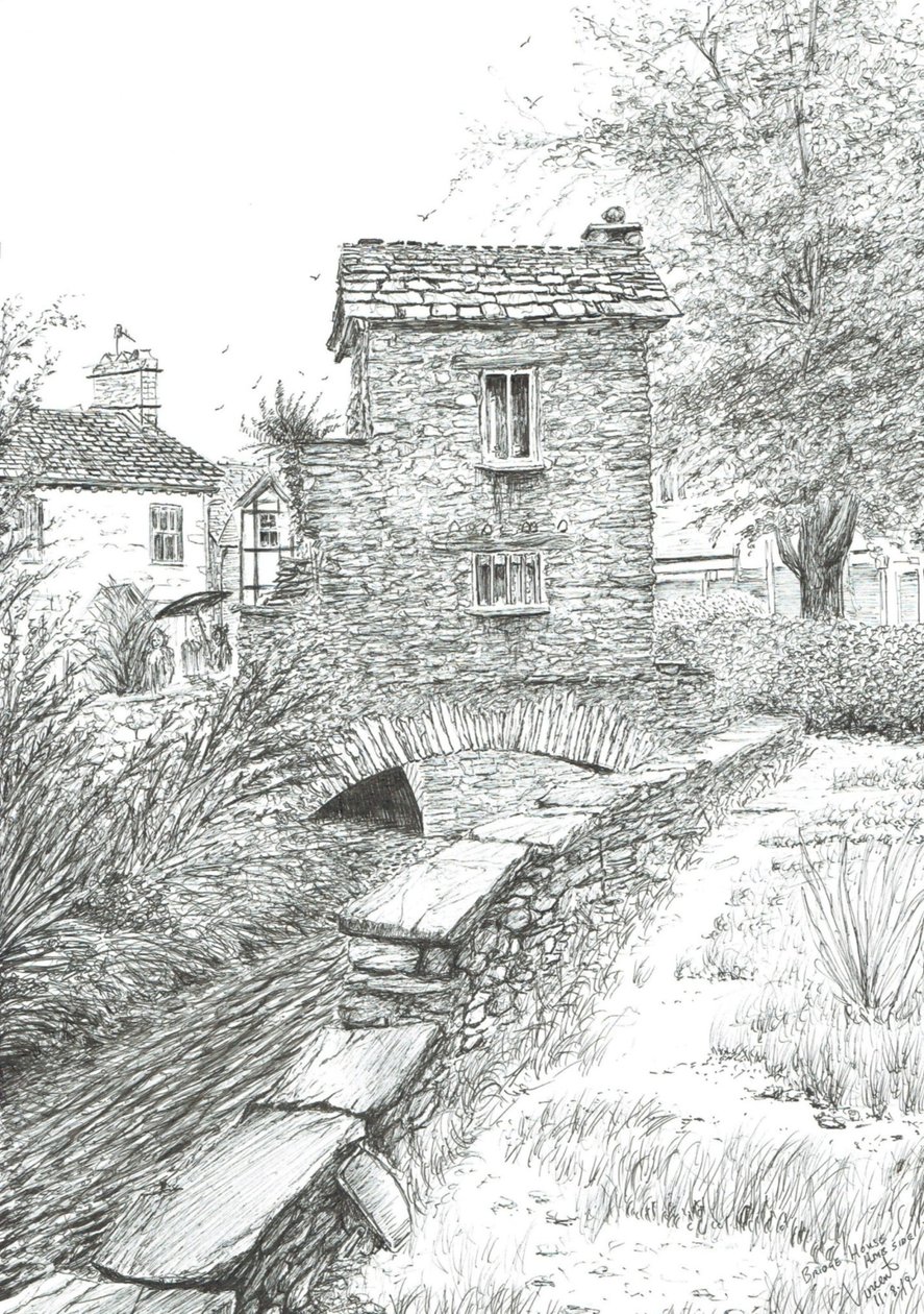 Bridge House Ambleside, 2019 autorstwa Vincent Alexander Booth