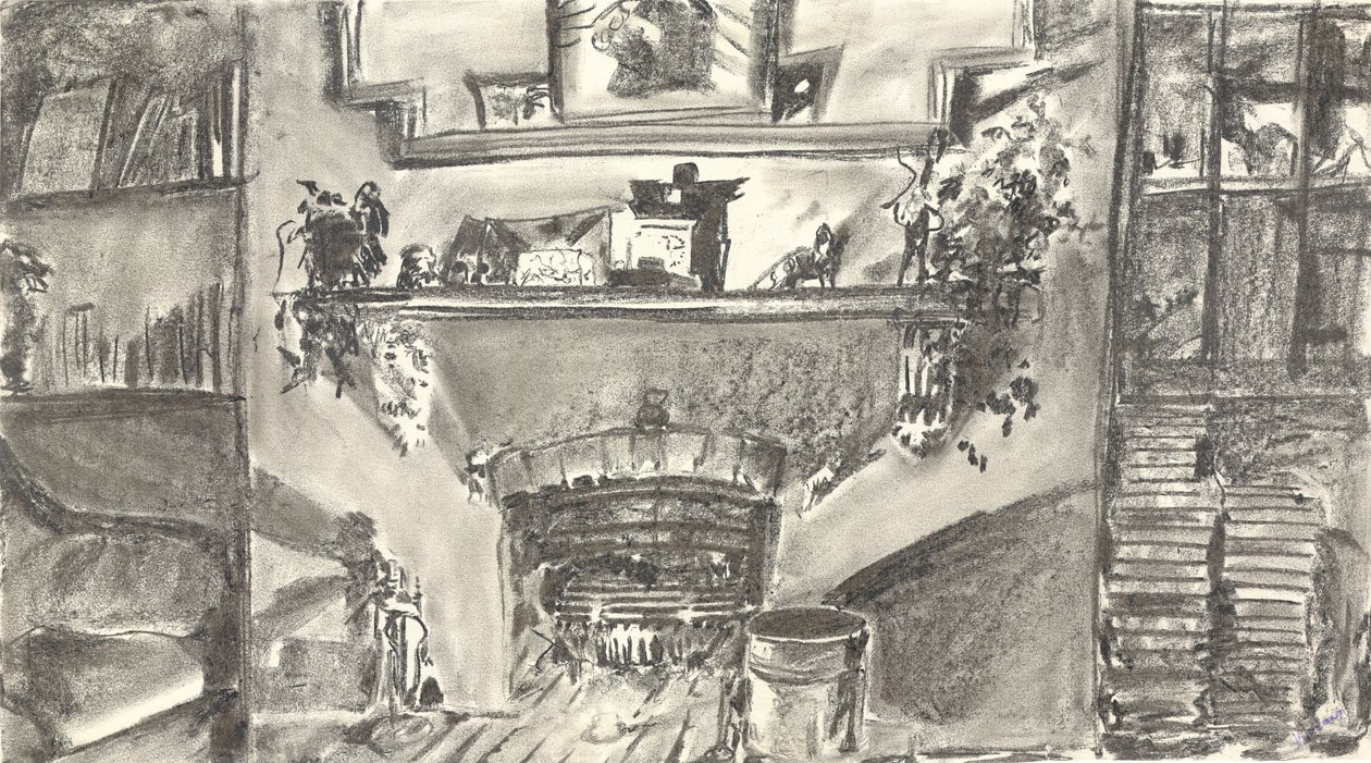 Ogień obok świecy autorstwa Vincent Alexander Booth