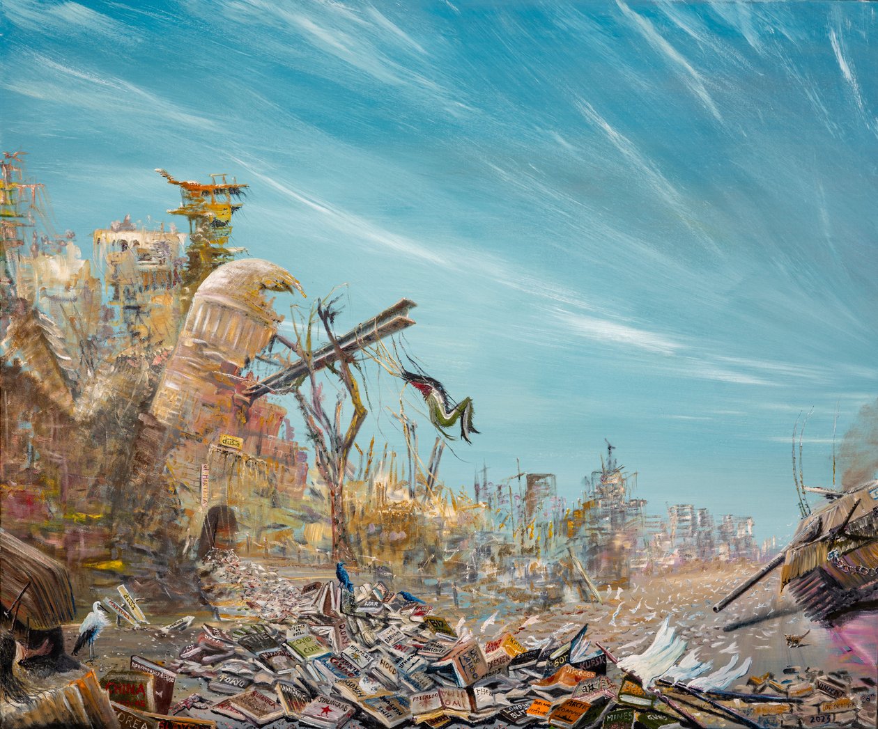 HISTORIA, historia, HISTORIA, historia..., 2023 autorstwa Vincent Alexander Booth