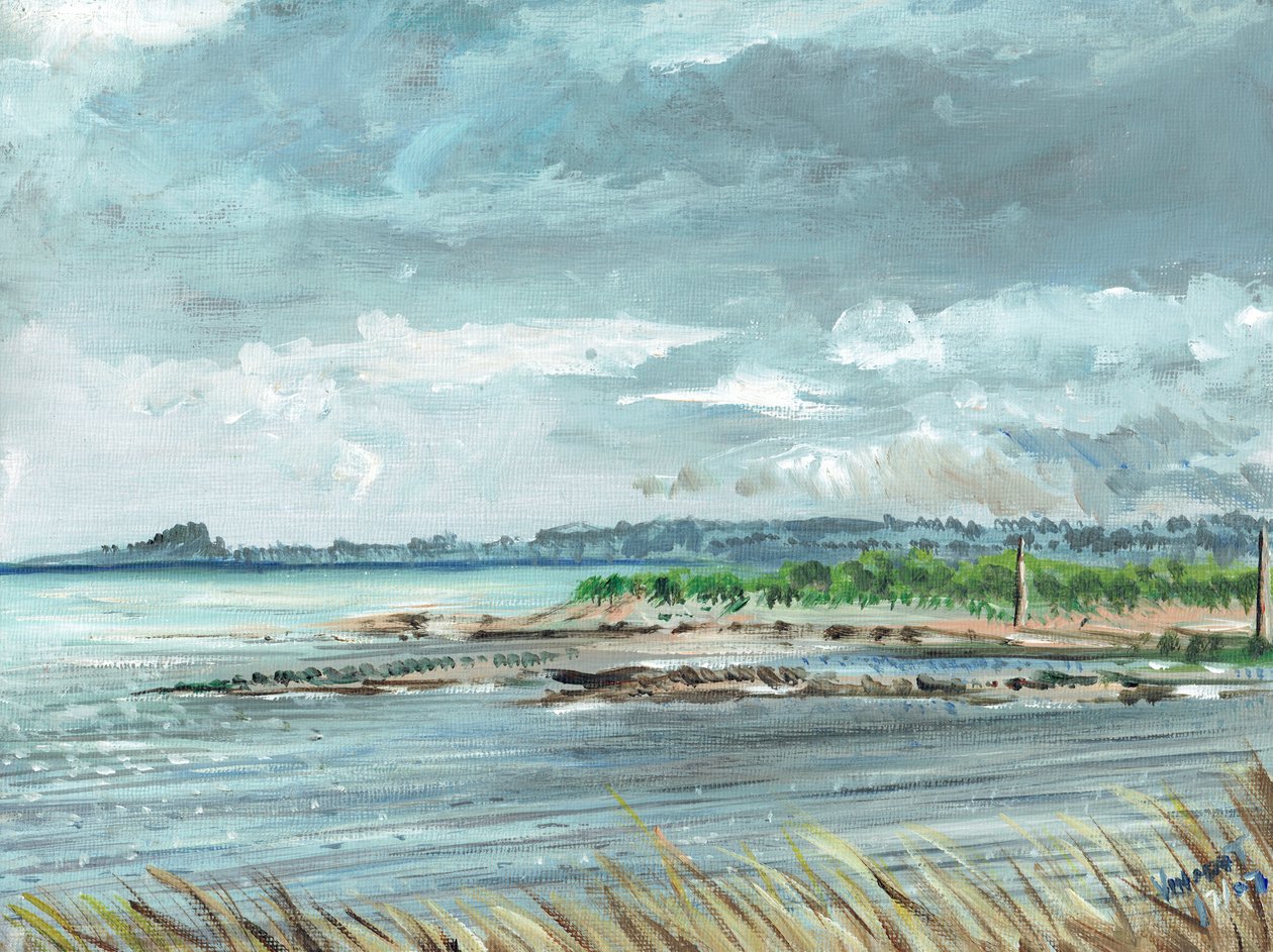 Iona Scotland, 2007, (akryl na płótnie) autorstwa Vincent Alexander Booth