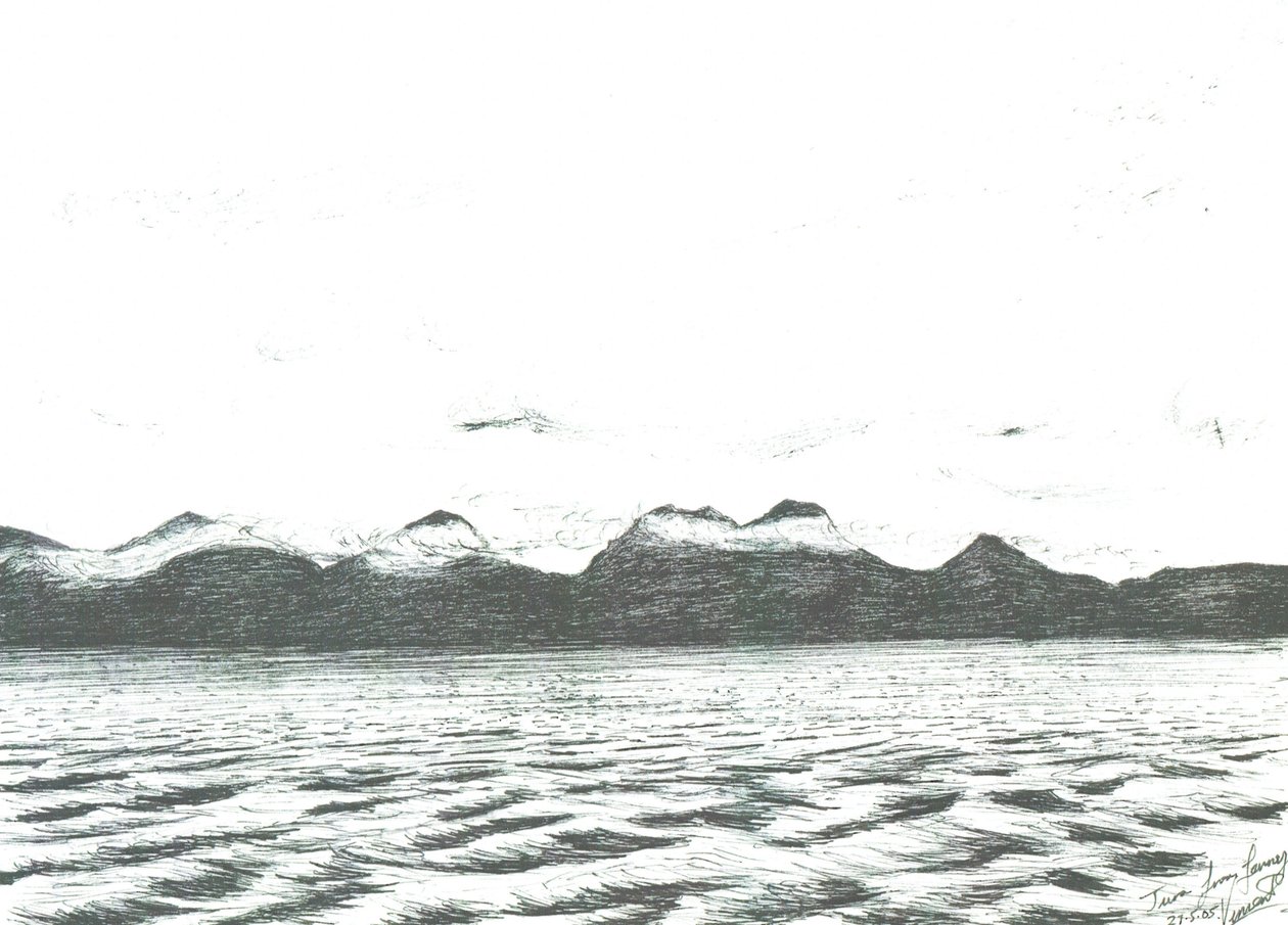 Scena Jura z promu, 2005 autorstwa Vincent Alexander Booth