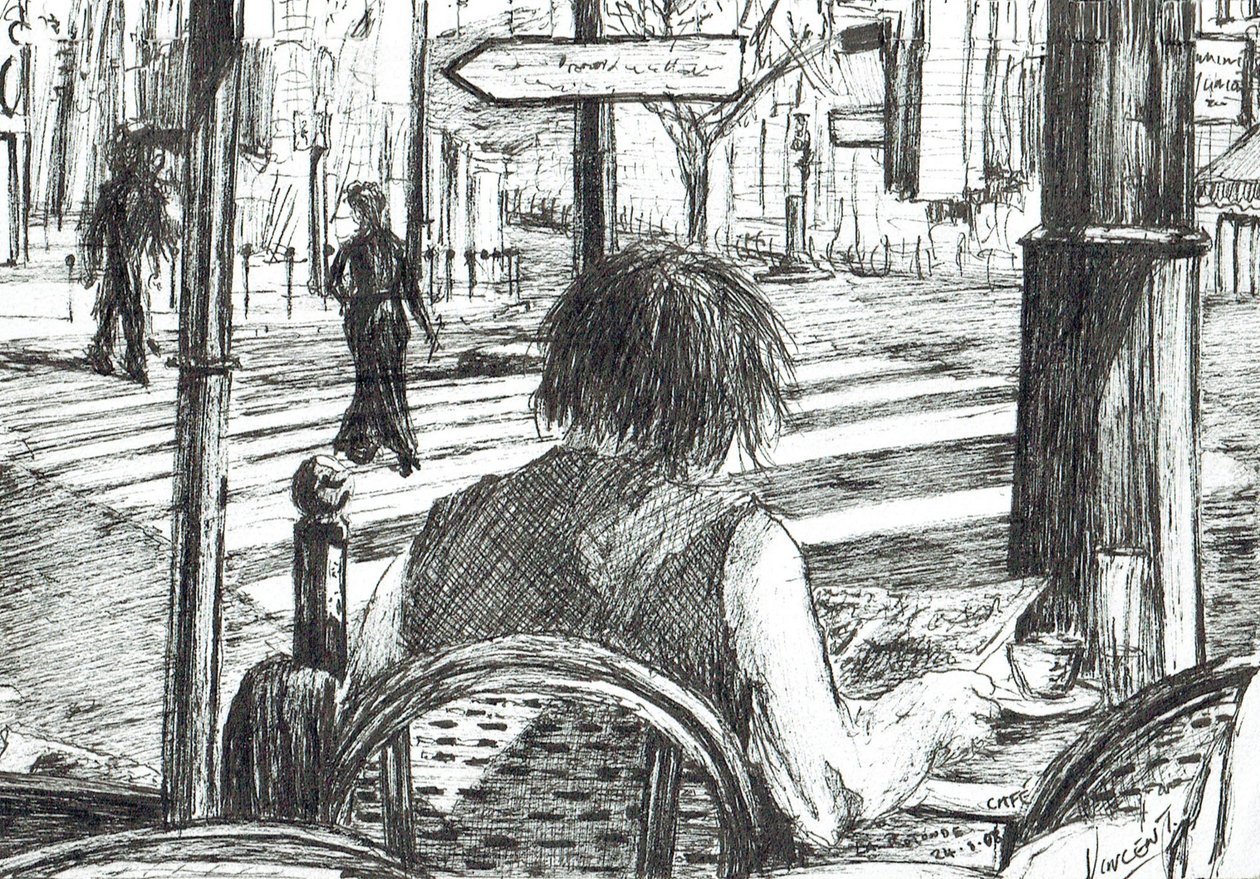 Rotunda - Paryż, 2003 autorstwa Vincent Alexander Booth