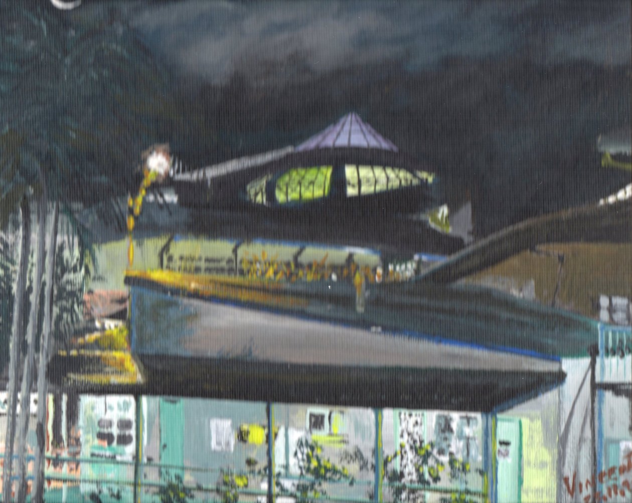Noc w Cairns autorstwa Vincent Alexander Booth
