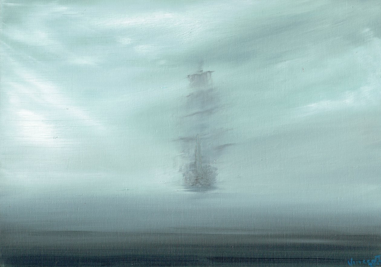 Pacific Dawn, 2017, (olej na płótnie) autorstwa Vincent Alexander Booth