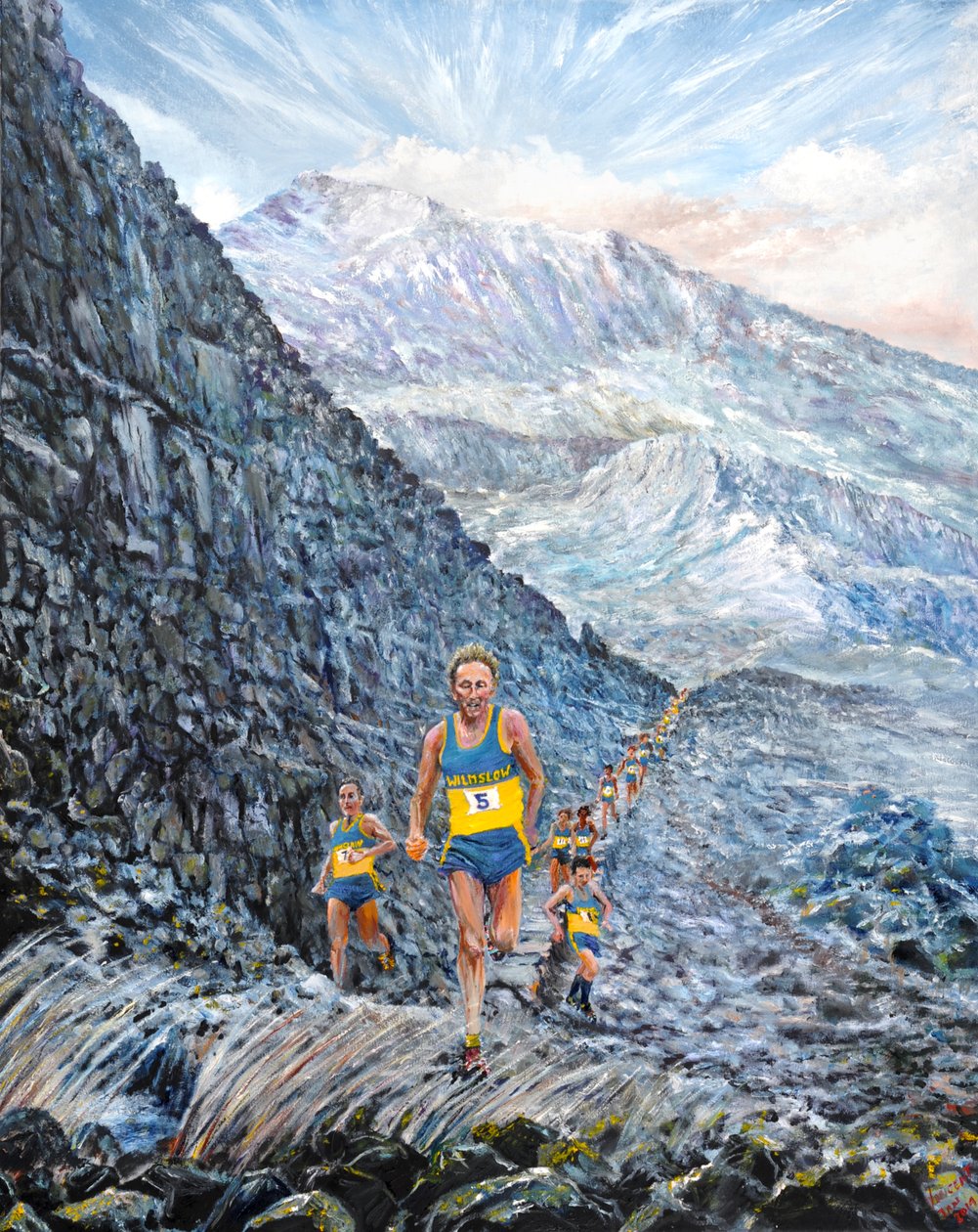 Bieg na Snowdon, 2019 autorstwa Vincent Alexander Booth