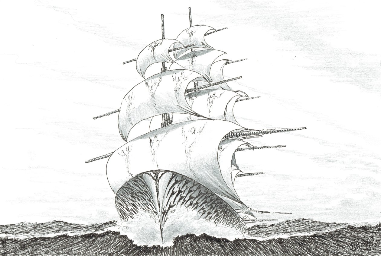 Storm Creators Block Island Sound, 2023 autorstwa Vincent Alexander Booth
