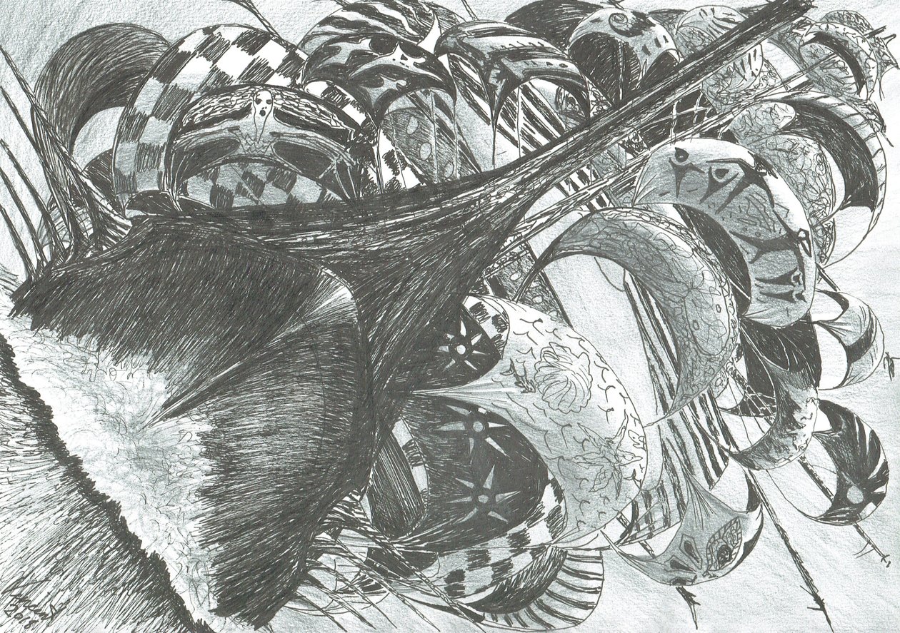 Twórcy burzy Adriatyk, 2018 autorstwa Vincent Alexander Booth