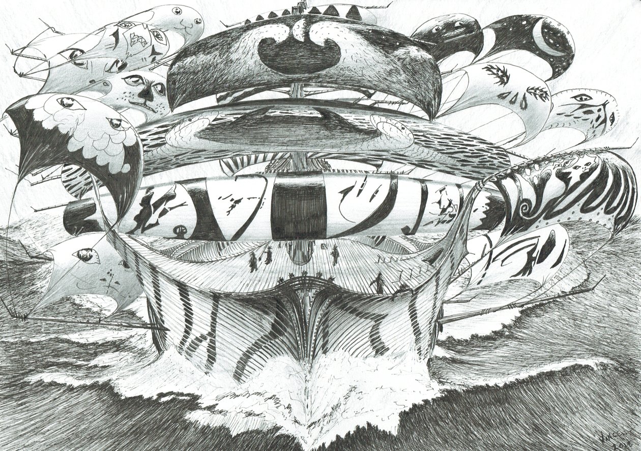 Twórcy burz Sulu Sea, 2018 autorstwa Vincent Alexander Booth