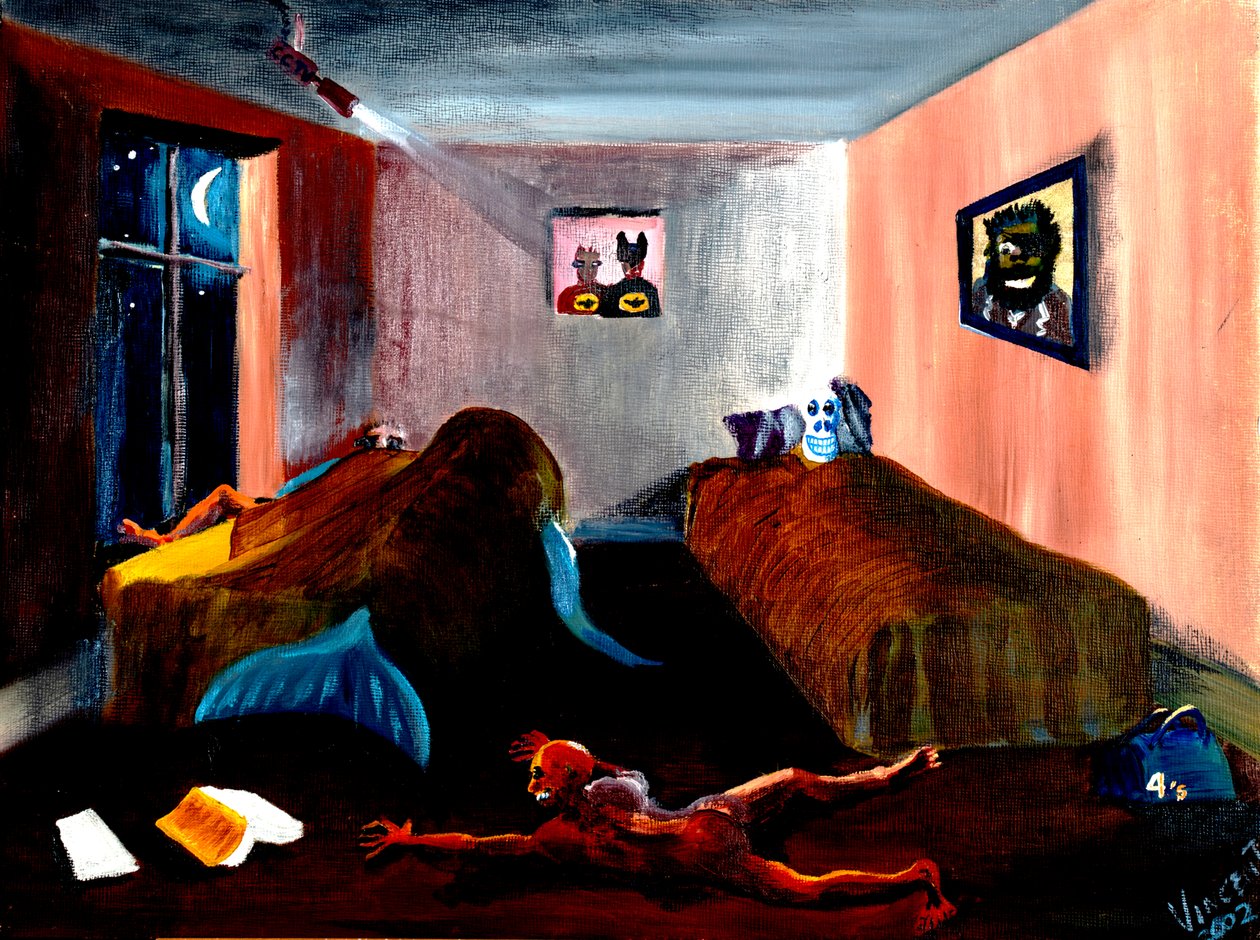 Dziwne noce na Wyspie Man, 2002 autorstwa Vincent Alexander Booth