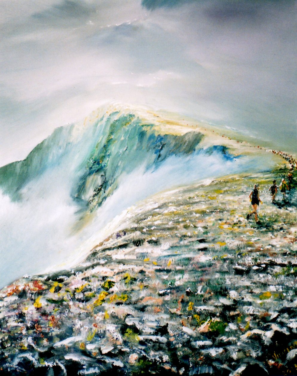 Letni wyścig na Helvellyn, 2013 autorstwa Vincent Alexander Booth