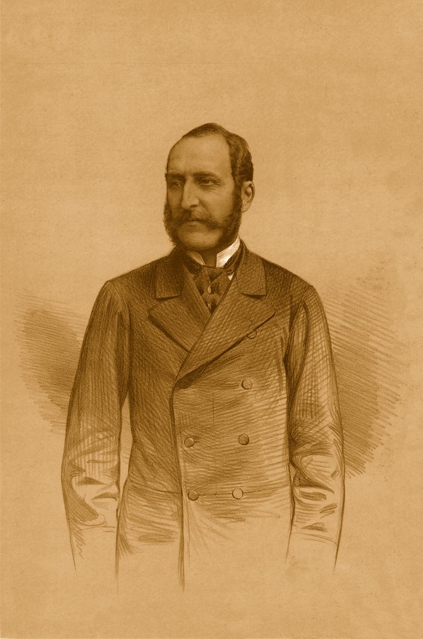 Pułkownik Kingscote CBMP, 1879. autorstwa Vincent Brooks Day and Son