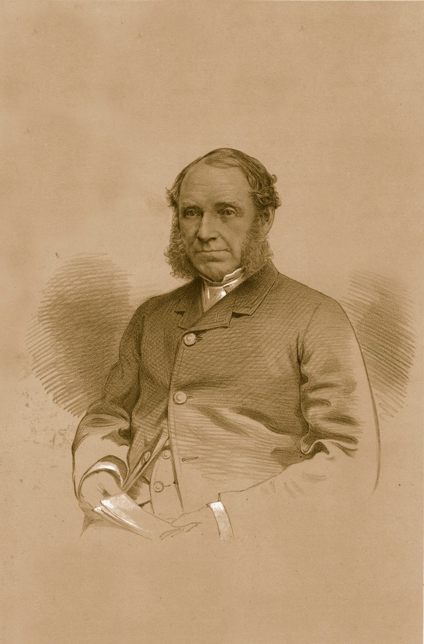 Pan George Fenwick, 1879. autorstwa Vincent Brooks Day and Son