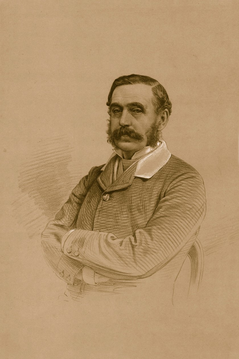 Pan W.E.Oakeley, 1879. autorstwa Vincent Brooks Day and Son