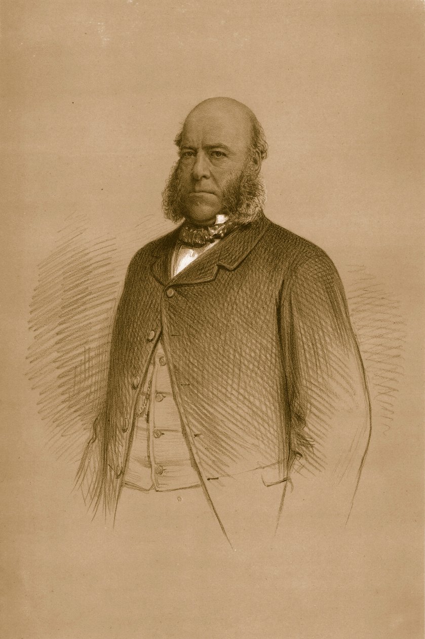 Sir Watkin Williams-Wynn. MP, 1879. autorstwa Vincent Brooks Day and Son
