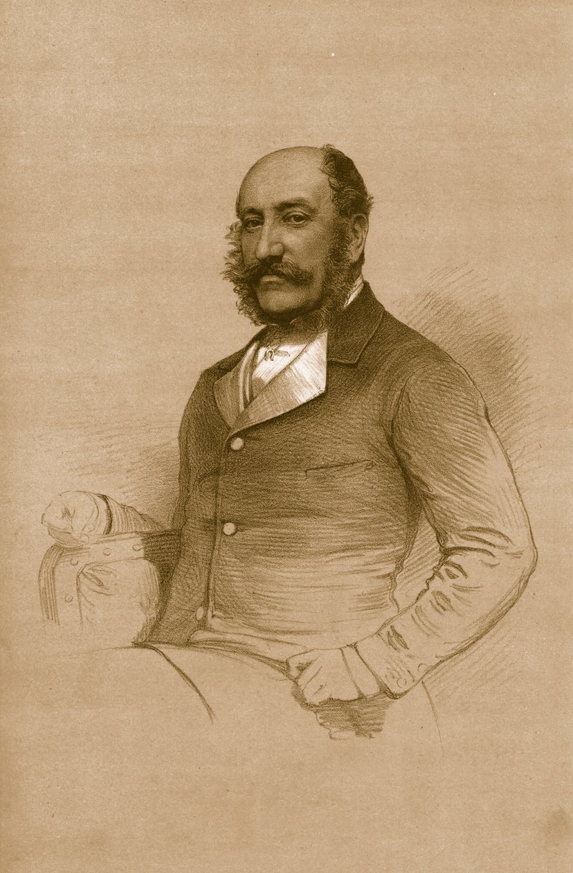 Książę Beaufort. K.G., 1879. autorstwa Vincent Brooks Day and Son