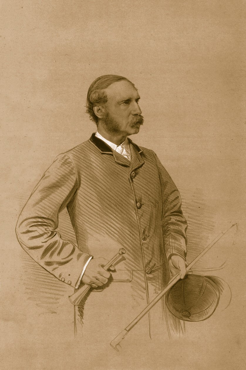 Hon. Ralph Pelham Nevill, 1879. autorstwa Vincent Brooks Day and Son