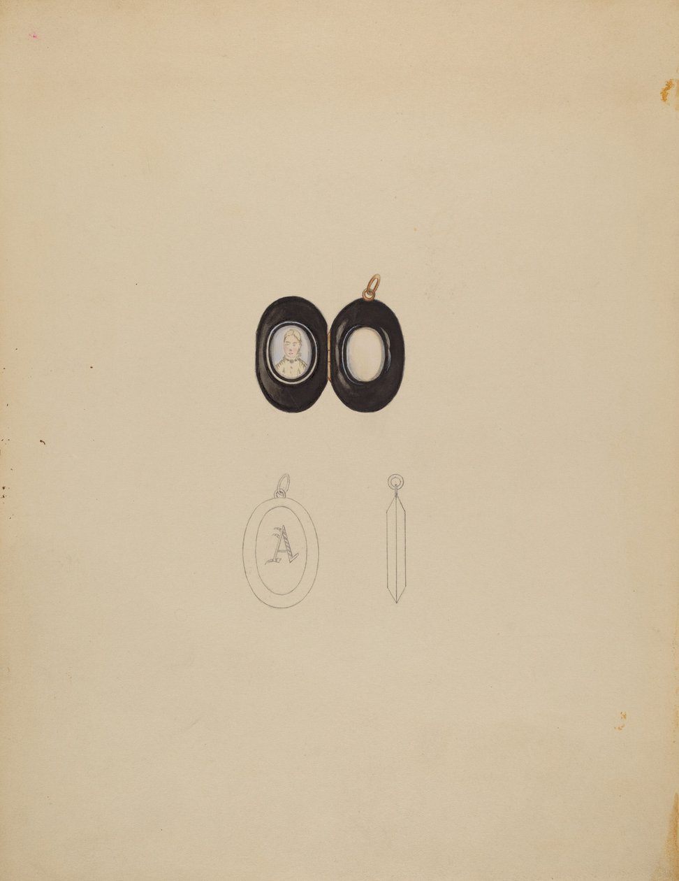 Medalik autorstwa Vincent Burzy