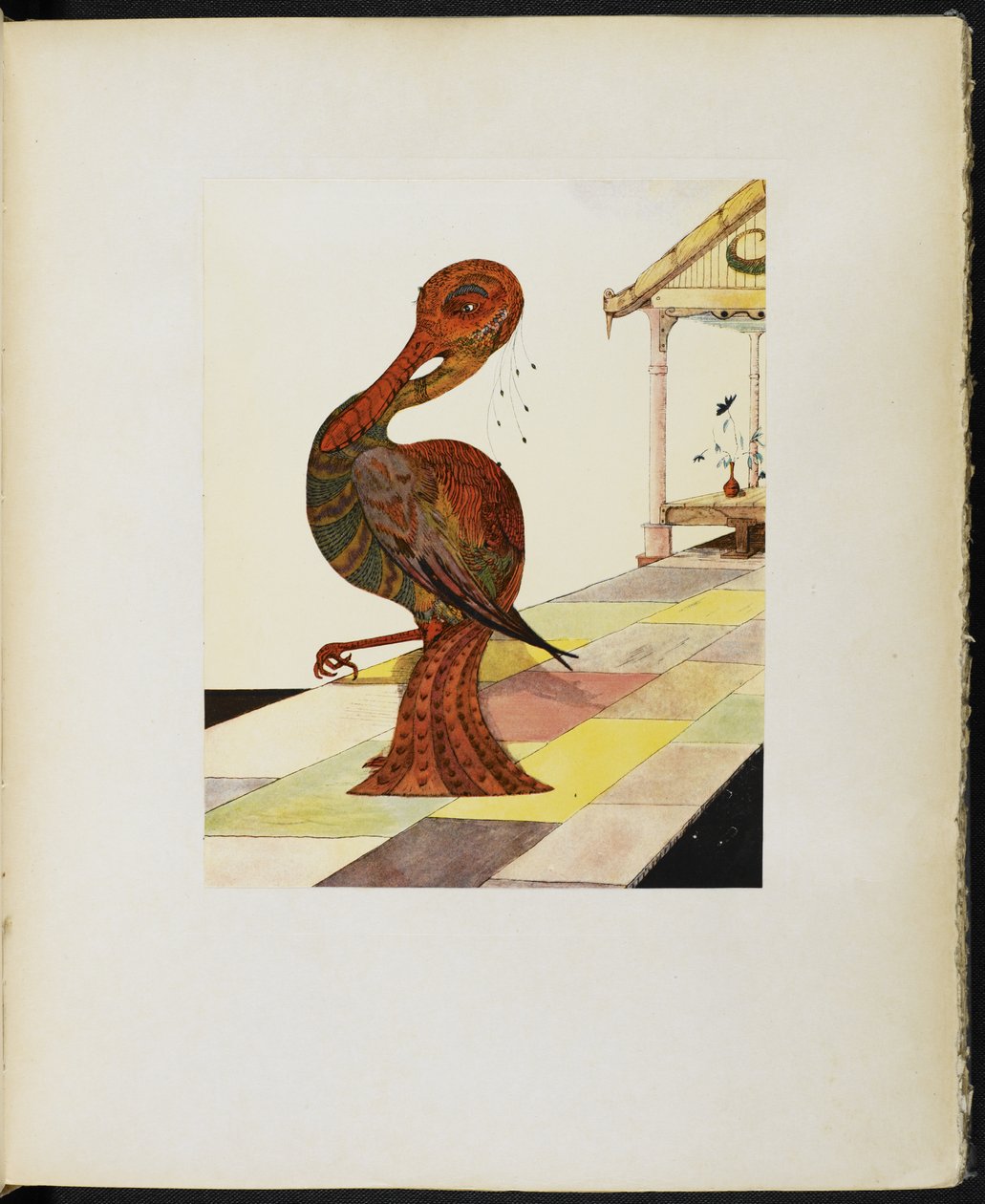 Wilyou lub Pagoda Bird, z „Księgi Google” Vincenta Cartwrighta Vickersa autorstwa Vincent Cartwright Vickers