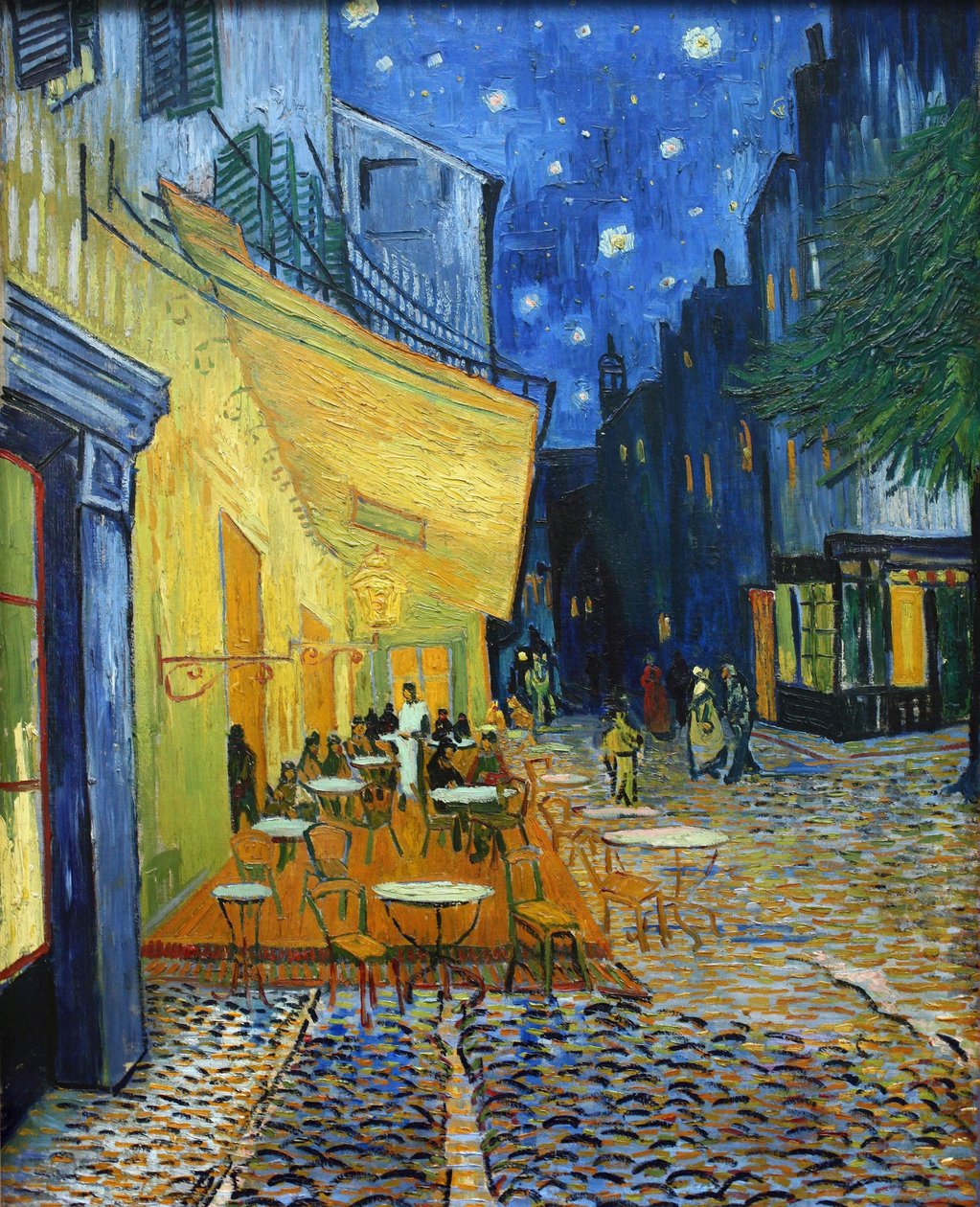 Taras kawiarni nocą Taras kawiarni nocą, 1888 r. autorstwa Vincent van Gogh