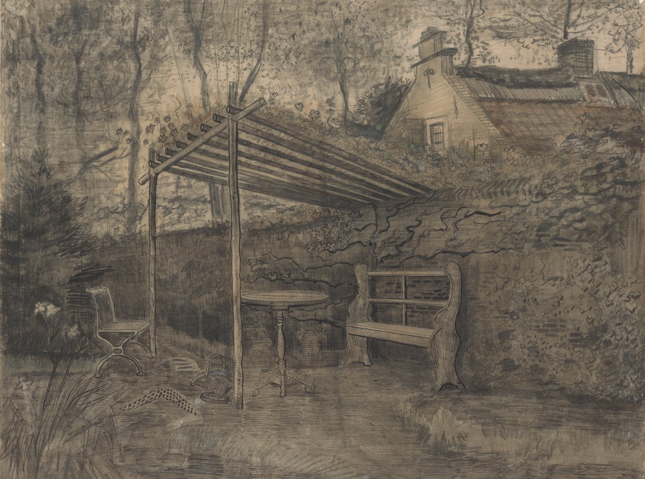 Narożnik ogrodu. autorstwa Vincent van Gogh