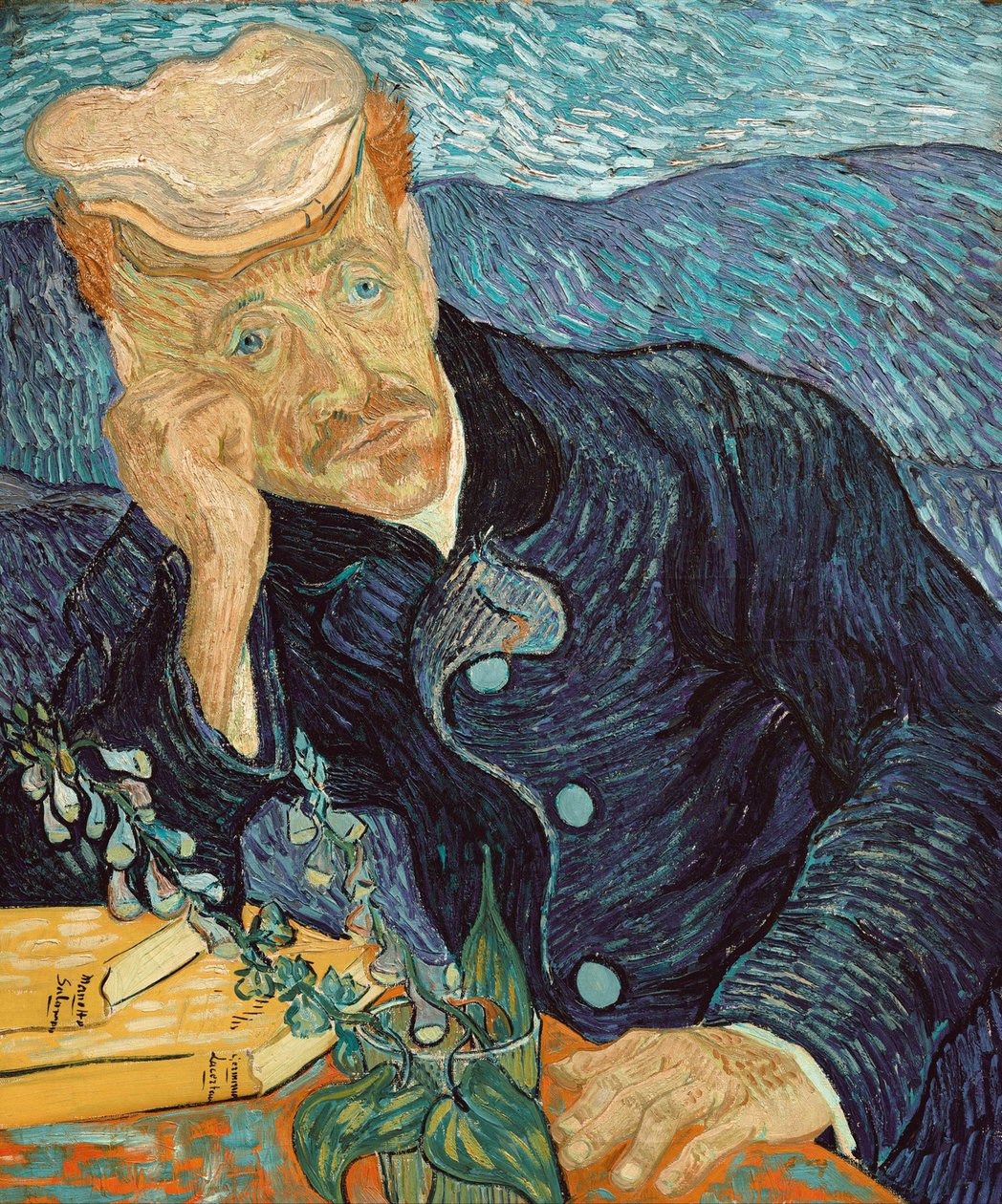 Portret dr Paula Gacheta, 1890. autorstwa Vincent van Gogh