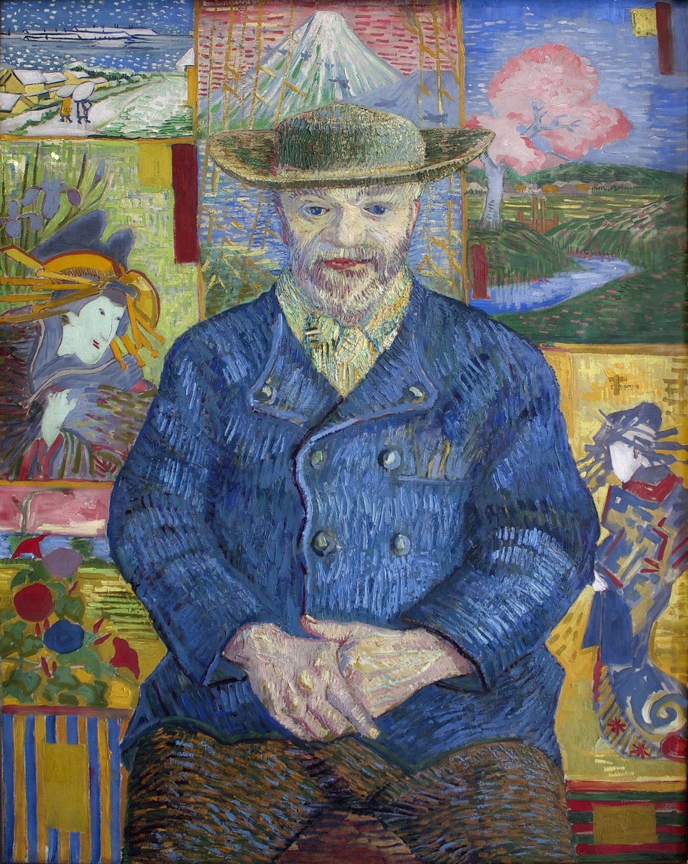 Portret ojca Tanguy, 1887. autorstwa Vincent van Gogh