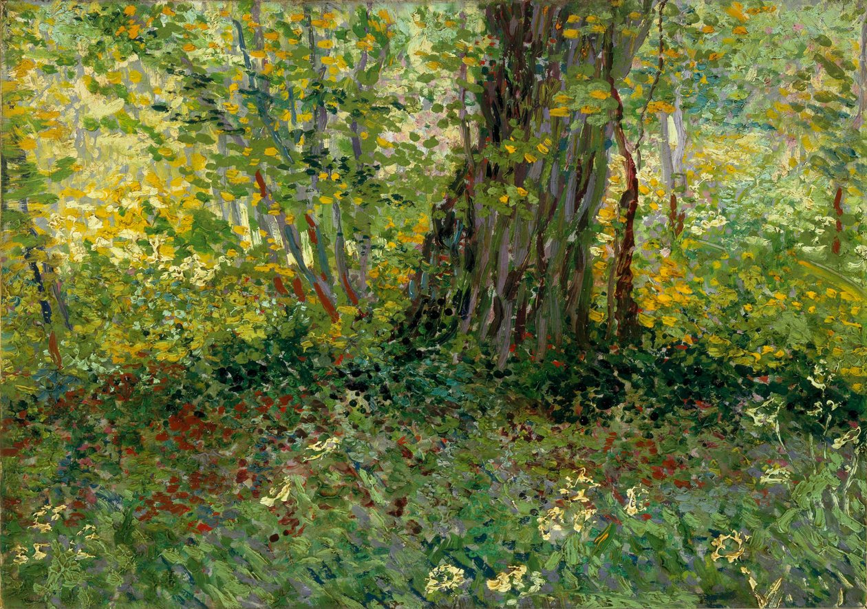 Sous-bois Underwood, 1887. autorstwa Vincent van Gogh