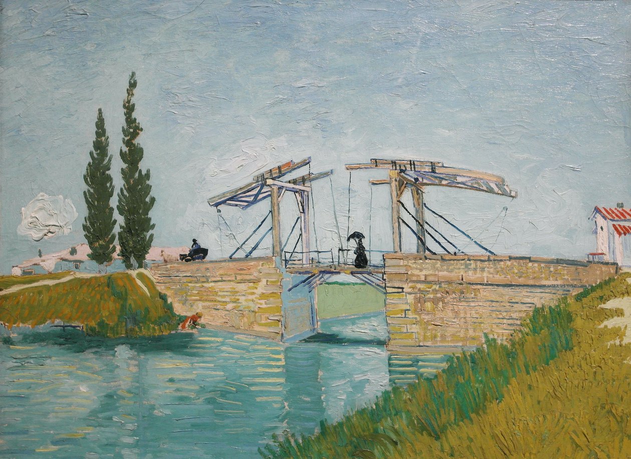 Most Langlois Most Langlois, 1888. autorstwa Vincent van Gogh