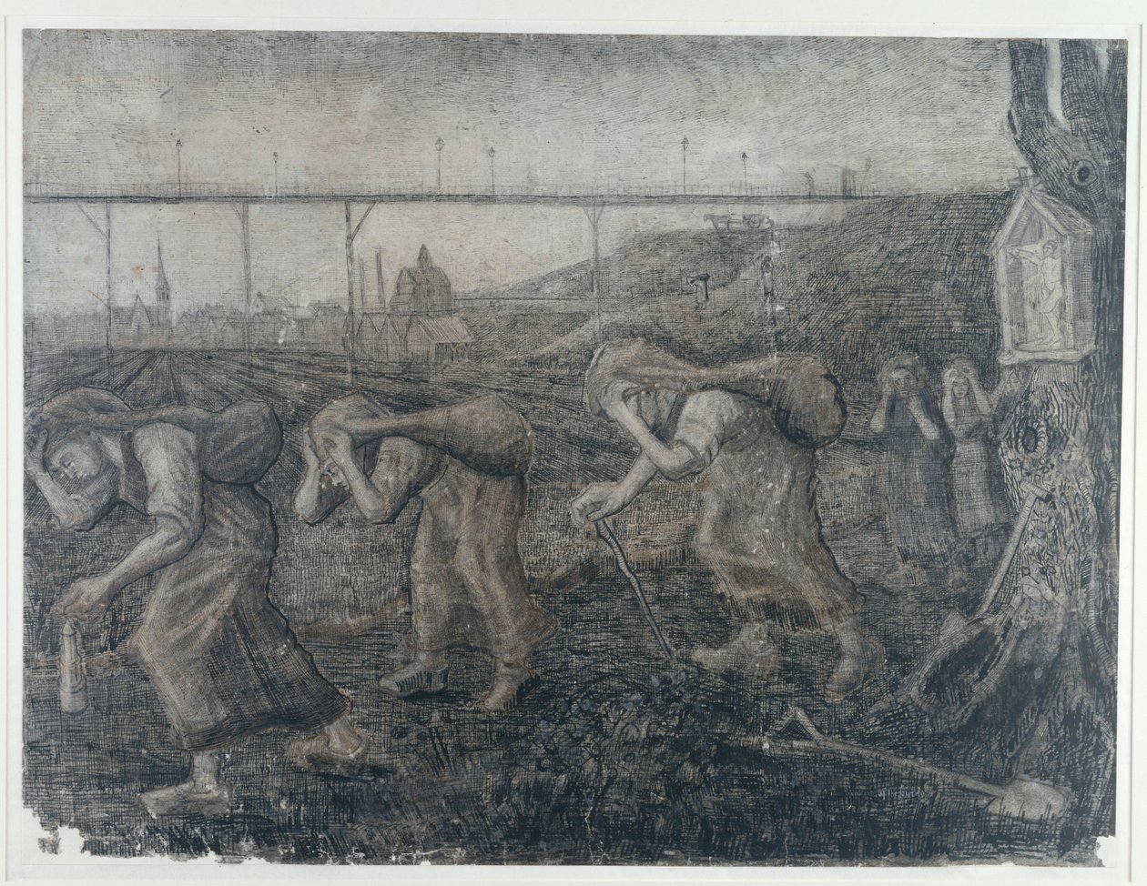 Nosiciele ciężaru, 1881. autorstwa Vincent van Gogh