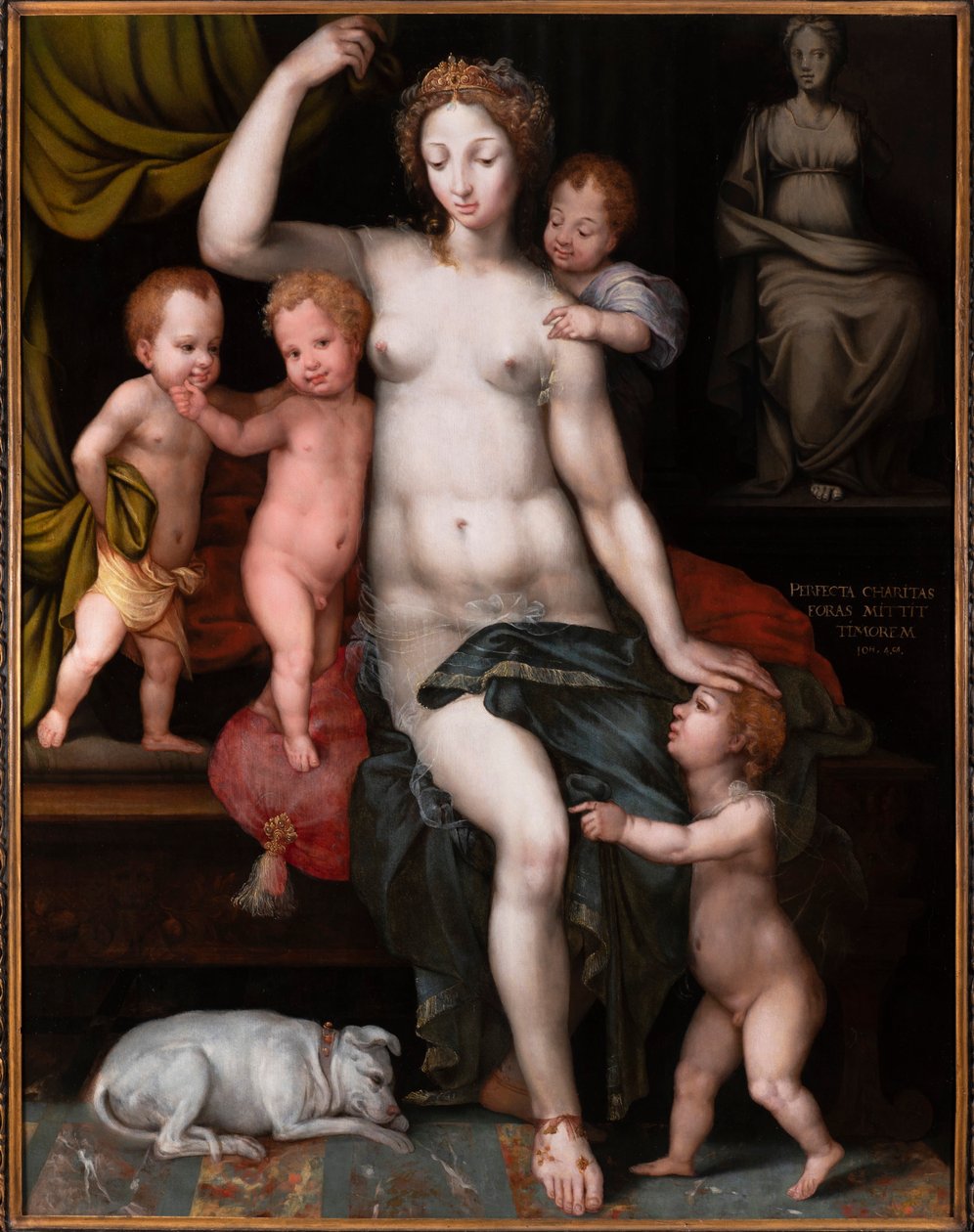 Alegoria doskonałej miłości, c.1540. autorstwa Vincent Sellaer