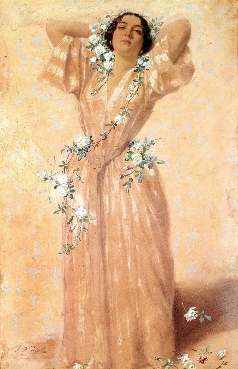 Apollonie Sabatier (z domu Aglae Josephine, Apollonie Savatier) autorstwa Vincent Vidal