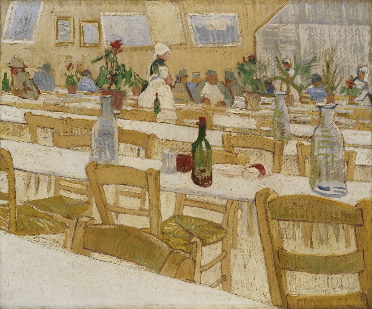 Wnętrze restauracji, 1887-88 autorstwa Vincent van Gogh