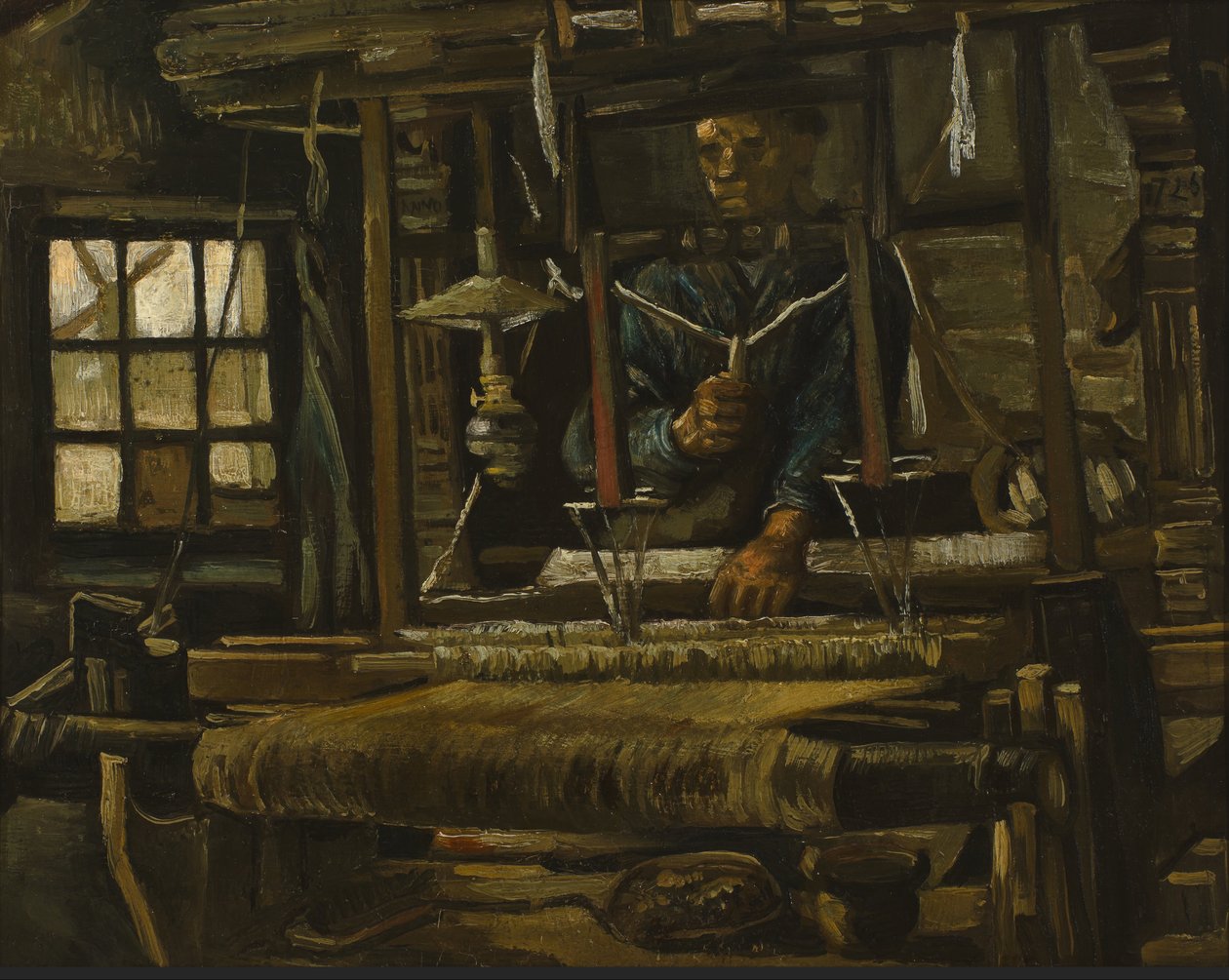 Domek Tkacza autorstwa Vincent van Gogh