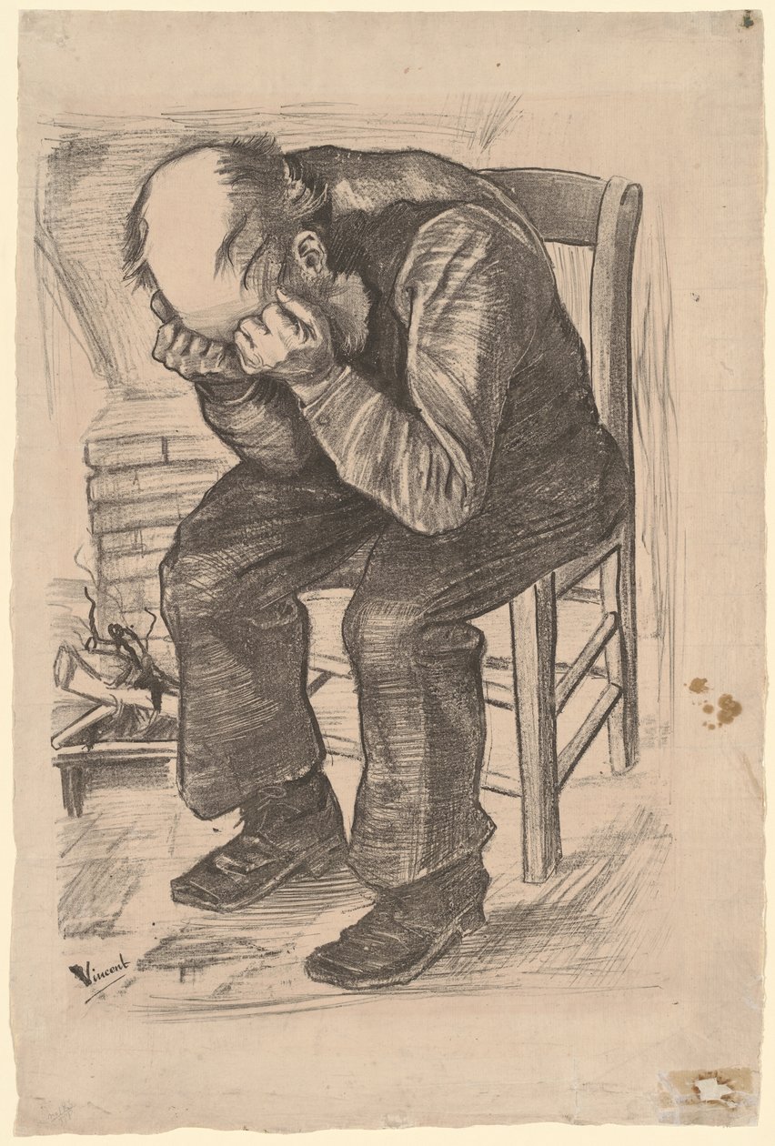 U bram wieczności autorstwa Vincent van Gogh