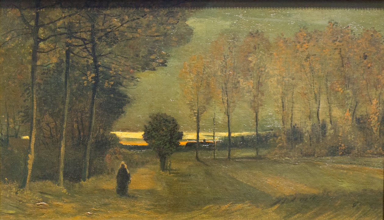 Barberini, sierpień 2023 - Vincent van Gogh - Borabend, 1885 - Centraal Museum, Utrecht (przycięte) autorstwa Vincent van Gogh