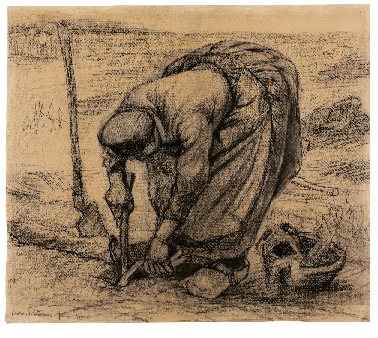 Sadzarka do łóżek autorstwa Vincent van Gogh