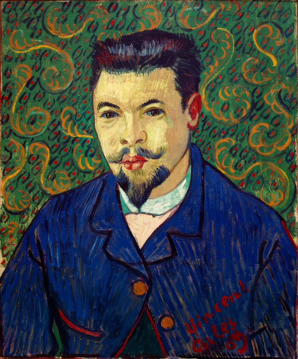 Portret doktora Felixa Reya autorstwa Vincent van Gogh